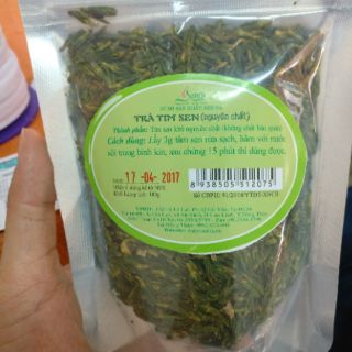 Combo Trà lá sen và tim sen nguyên chất