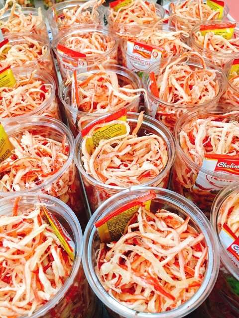 Mực 1 nắng xé rim nước dừa | BigBuy360 - bigbuy360.vn