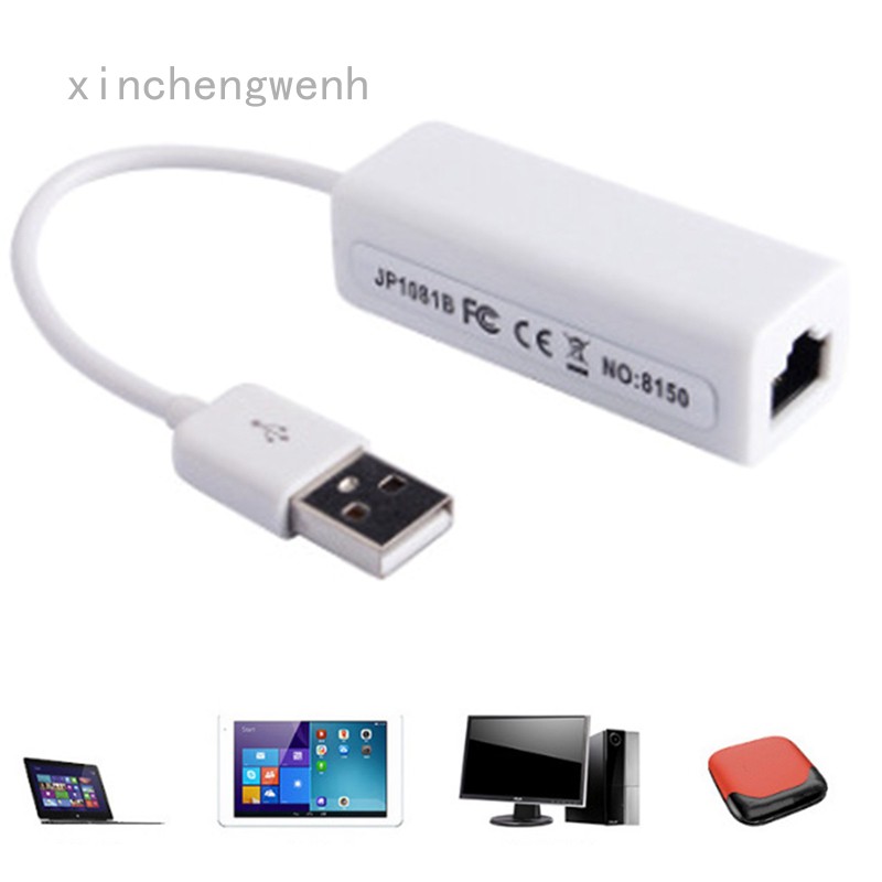 BỘ CHUYỂN ĐỔI USB RA Mạng LAN Internet - NỐI INTERNET QUA CỔNG USB cho PC LAPTOP TỐC ĐỘ CAO 100 mbs