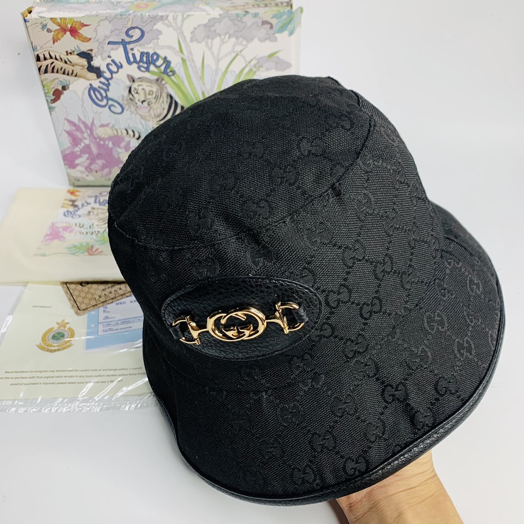 Nón vành tròn , Mũ buckey Gc khuy đồng full box hộp cực đẹp