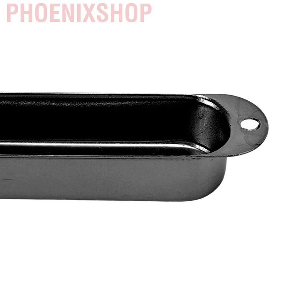 Phoenixshop Electric Guitar Single Coil Pickup Cover  3pcs Good Match for Replacement