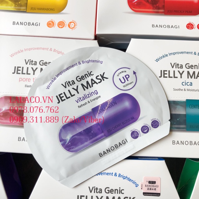 Mặt Nạ Giấy BNBG Vita Genic Jelly Mask