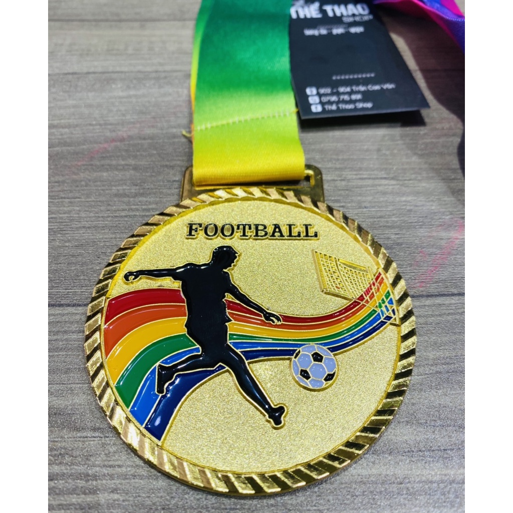 HUY CHƯƠNG KIM LOẠI DÂY 7 MÀU &lt;nhiều loại&gt;