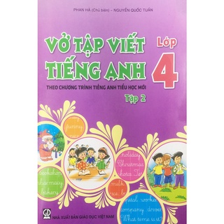 Sách - vở tập viết tiếng anh 4/2