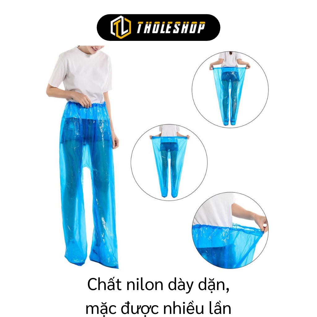 [SGD] Áo Mưa Bộ - Bộ Áo Quần Đi Mưa Nilon Dày Dặn Tiện Lợi Đi Phượt, Đi Đường 7638