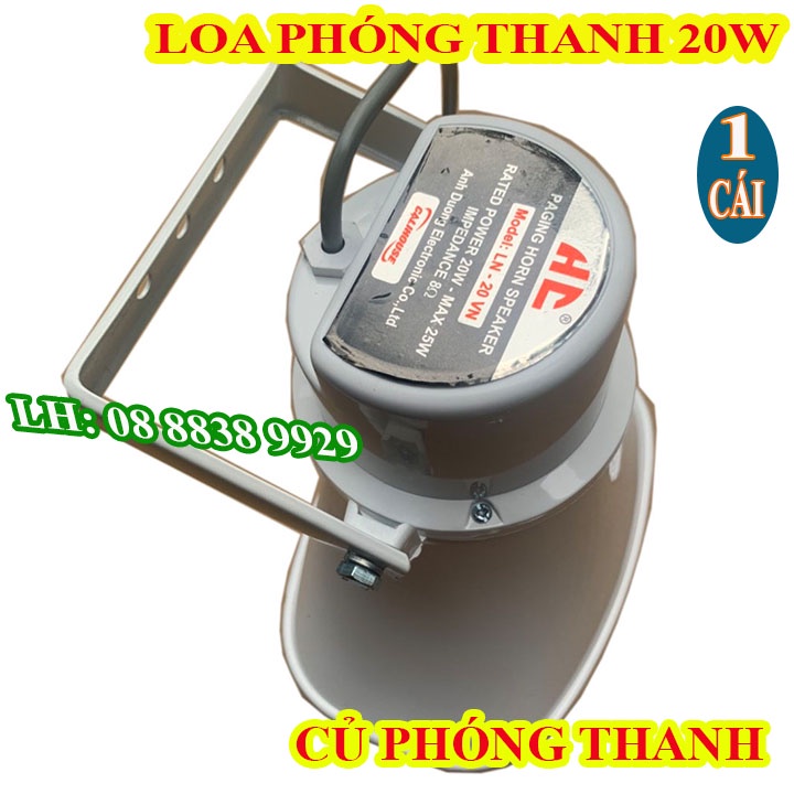 CỦ LOA PHÓNG THANH 20W HC CAO CẤP - GIÁ 1 LOA