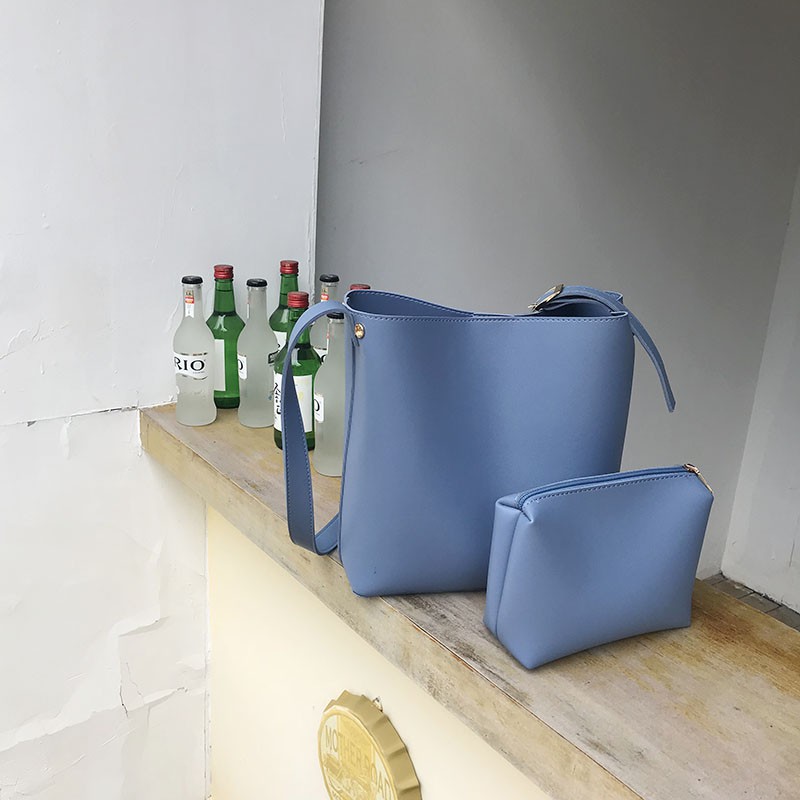 [Có màu đen] Túi tote da cúc bấm 2 bên vừa a4 - P014 | BigBuy360 - bigbuy360.vn