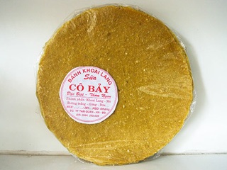Bánh tráng khoai lang