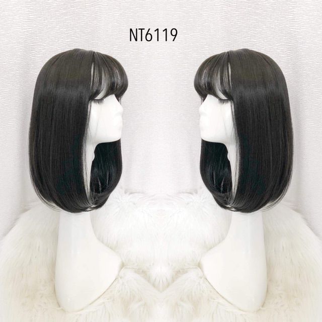 Tóc giả nguyên đầu cúp đuôi 35cm ,❤️ FREESHIP ,❤️ tóc giả cúp đuôi tự nhiên 6119