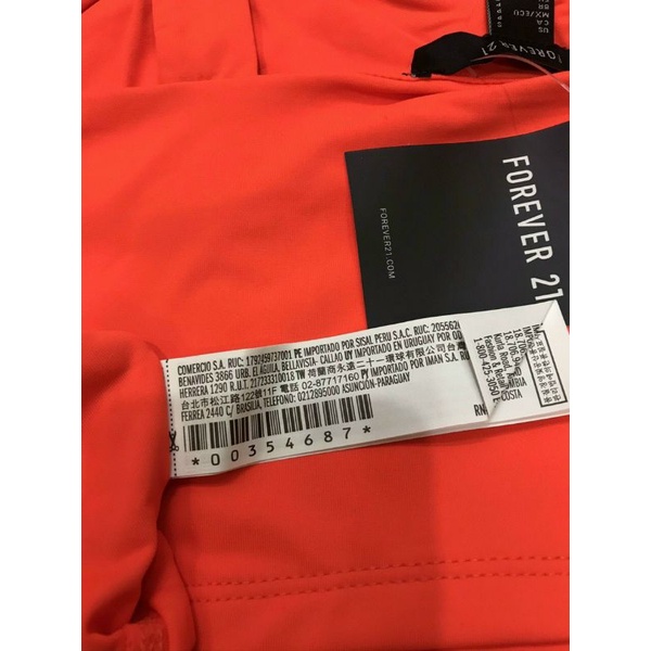 Áo croptop f21 vnxk - Cam