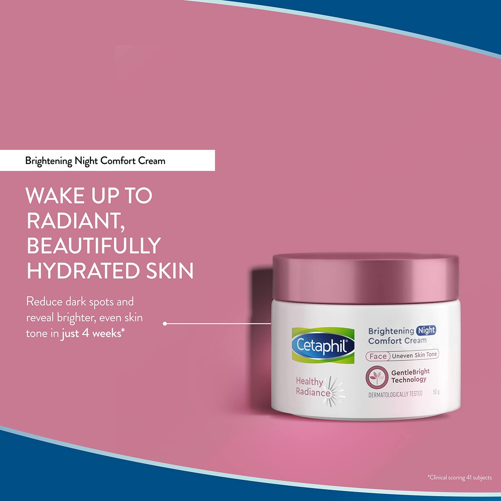 Kem dưỡng ẩm ban đêm Cetaphil Bright Healthy Radiance Night Comfort Cream