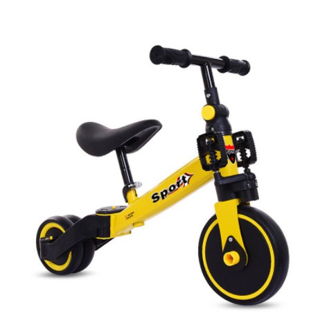 Xe đạp ba bánh đa năng kiêm xe chòi chân Happy baby& SPORT xe thăng bằng cho bé