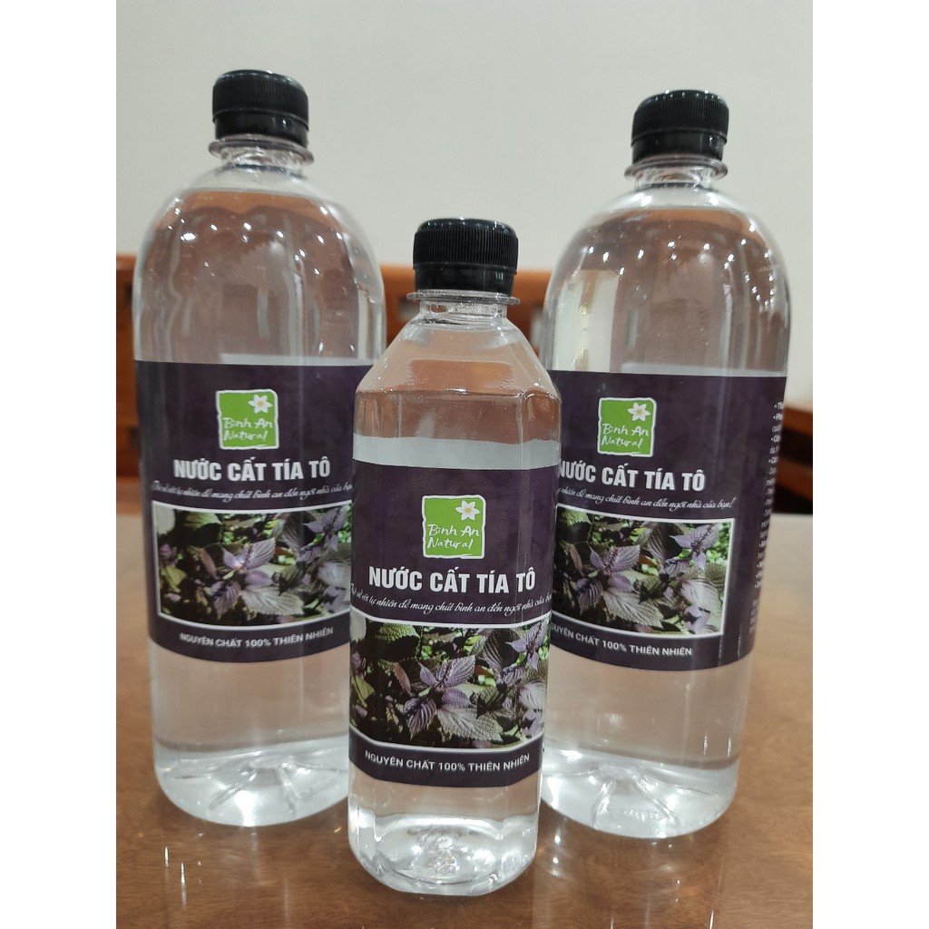 Bình xịt phun sương 100ml nước cất tía tô