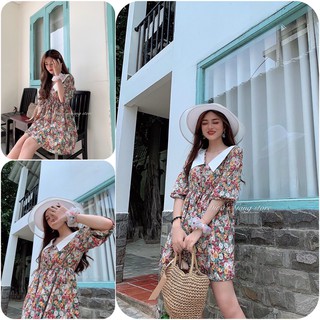 Đầm voan hoa nhí Dưa Gang Store DML01 chính hãng
