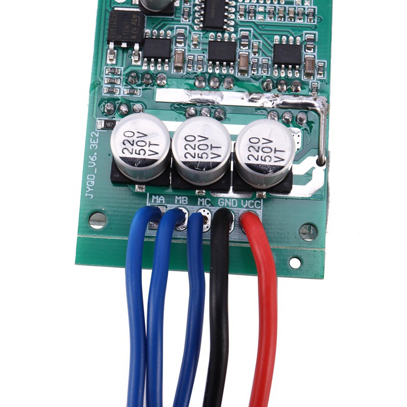 1Pc DC 12V-36V 500W High Power Brushless Motor Controller Driver Board Assembled No Hall