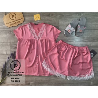 Bigsize Nữ - Đồ Bộ Phối Ren (MS: 9284)