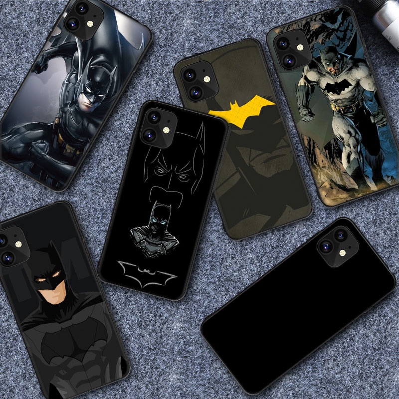 Ốp điện thoại hình người dơi cá tính thích hợp cho iPhone 11 XR XS 5 5S 6 6S 7/8/SE 2020 Plus