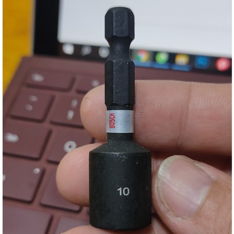 Đầu Bắn Tôn 10mm - Hàng Mỹ - Dài 5cm - Có Nam Châm