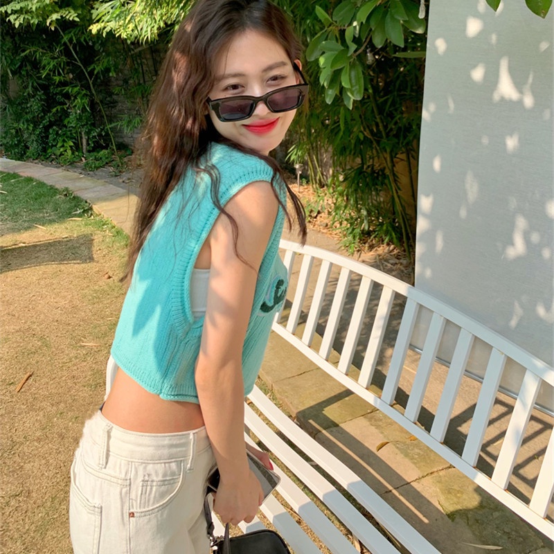 Áo Sát Nách Cổ Tròn Dáng Rộng Thời Trang Cá Tính Trẻ Trung