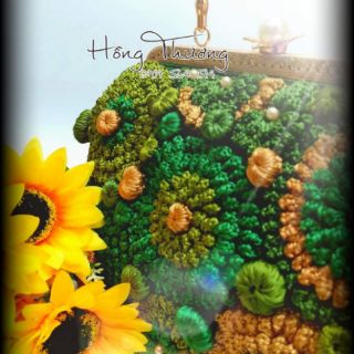 Túi "mụn" handmade - hàng handmade 100%