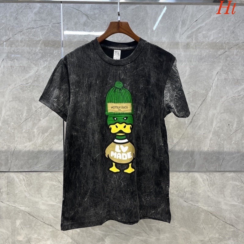 Áo thun loang vịt xanh siêu đẹp chất liệu cotton nam nữ mặc đẹp