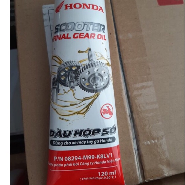Dầu hộp số Honda chính hãng , nhớt láp xe tay ga