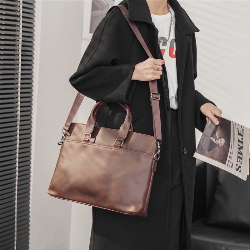 Túi Xách Da Phong Cách Hàn Quốc Kiểu Dáng Thời Trang Cho Nam