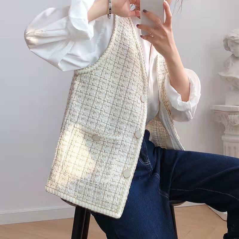ÁO GHILE DẠ TWEED SÀNH ĐIỆU CHO NỮ