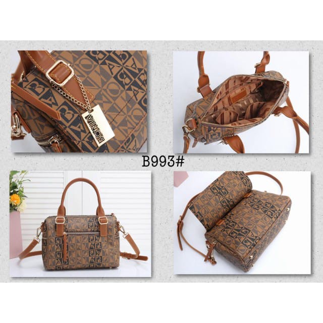 Túi Xách Tay Bonia Speedy 993 Yz Motif 993 Cao Cấp