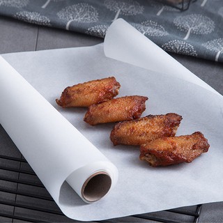 Giấy Nến, Giấy Sáp, Lót Nướng Bánh, Lẩu Nướng Hấp Bánh Nướng Thực Ăn Chịu Nhiệt Chống Dính Không Thấm Dầu30x5m