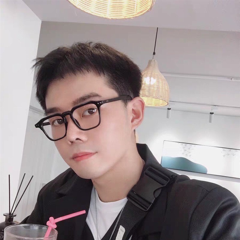 Gọng kính cận nữ nam thời trang phong cách Ulzzang kính mắt râm mát chống tia UV400 đi biển đi chơi đẹp giá rẻ 058