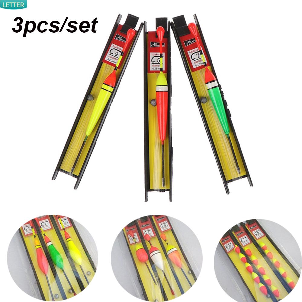 Set 3 Phao Câu Cá Dạng Trượt Nhiều Kích Cỡ Thời Trang