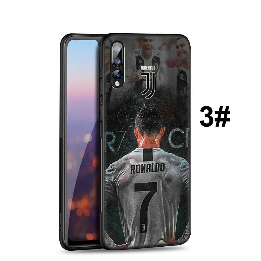 Ốp điện thoại silicon mềm họa tiết Ronaldo CR7 EL32 cho Huawei Y6P Y6 Y7 Y9 Prime 2019 2018 2017