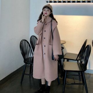 ÁO DẠ DÀI HÀN QUỐC CỔ CÓ DÂY NƠ