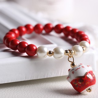 Vòng tay mèo may mắn