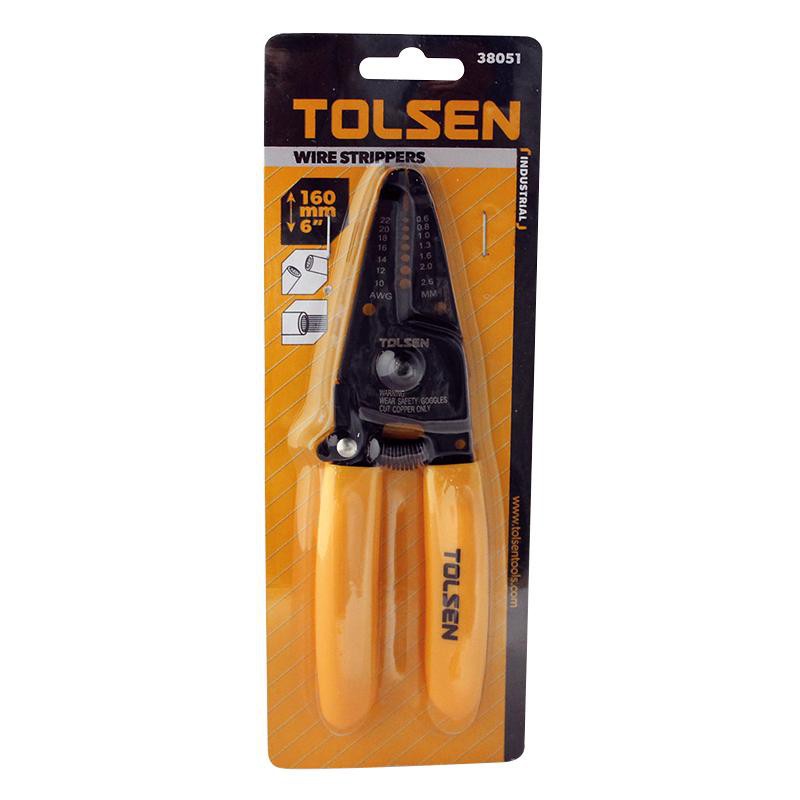 Kìm tuốt dây điện 7in1 TOLSEN 38051 đa năng tolsen 38051, 38052 wire strippers