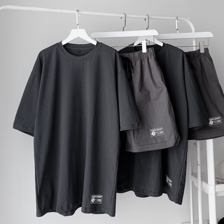 [sẵn]Set đồ basic gồm quần short và áo thun (ảnh thật tại shop) Tanazi Closet