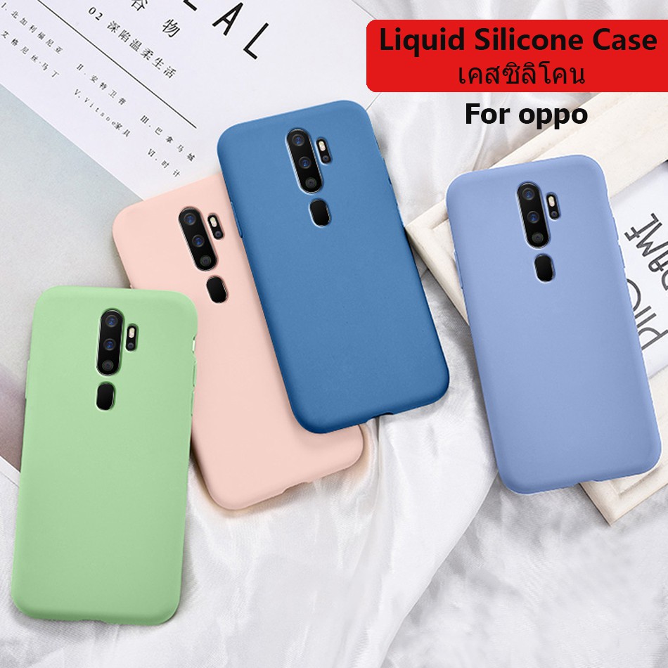 Ốp điện thoại silicone chống sốc màu trơn cho điện thoại Oppo A5 A9 2020 Realme 3 5 Pro X XT | BigBuy360 - bigbuy360.vn