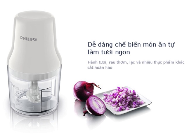 MÁY XAY THỊT PHILIPS HR1393 450W CHÍNH HÃNG