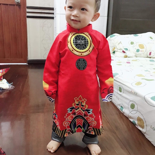 Ao dai tet cho be