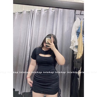 🌈 Đầm khoét ngực [ TNT Shop Bigsize 60kg - 90kg ] Ảnh thật 100%