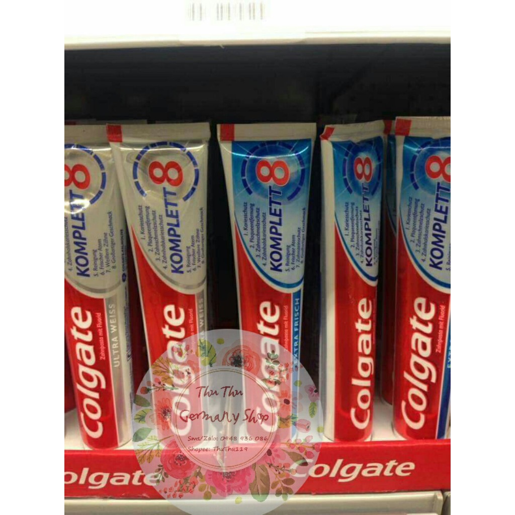 Kem đánh răng Colgate Komplett Đức 75ml