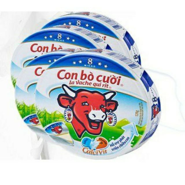 Phô mai con bò cười 8 miếng/hộp