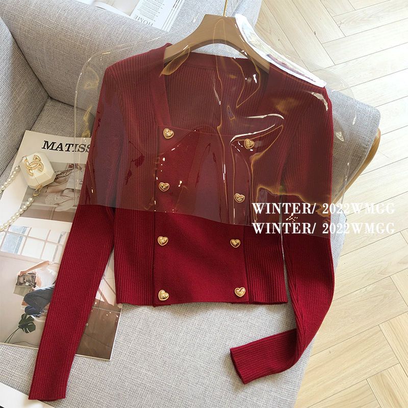 Áo Sweater Dệt Kim Chui Đầu Dáng Rộng Thời Trang Xuân Thu Cho Nữ