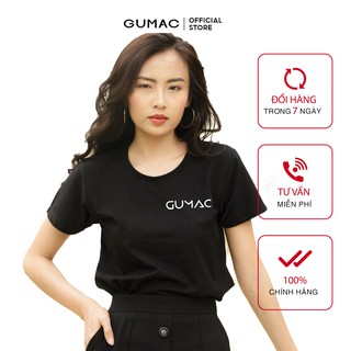 Áo thun nữ in chữ Gumac GUMAC đủ màu đủ size, thiết kế basic AT08949