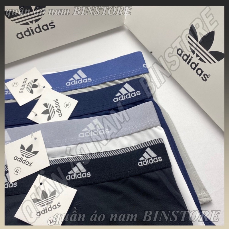 Combo Quần Sịp Đùi Nam ADIDAS, quần lót nam Cao Cấp Chất Coton Thoáng Mát, Thoải Mái Vận Động, Nam Tính