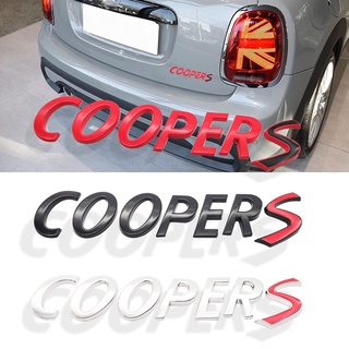 Sticker 3d bằng kim loại dán trang trí xe hơi mini cooper s r55 r56 r57 r58 r60 r61 f55 f56 f60