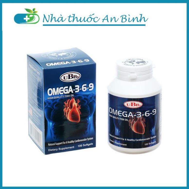 ✅[CHÍNH HÃNG] TPBS UBB® Omega 3,6,9 - Omega 369 (Hộp 100 viên) từ USA