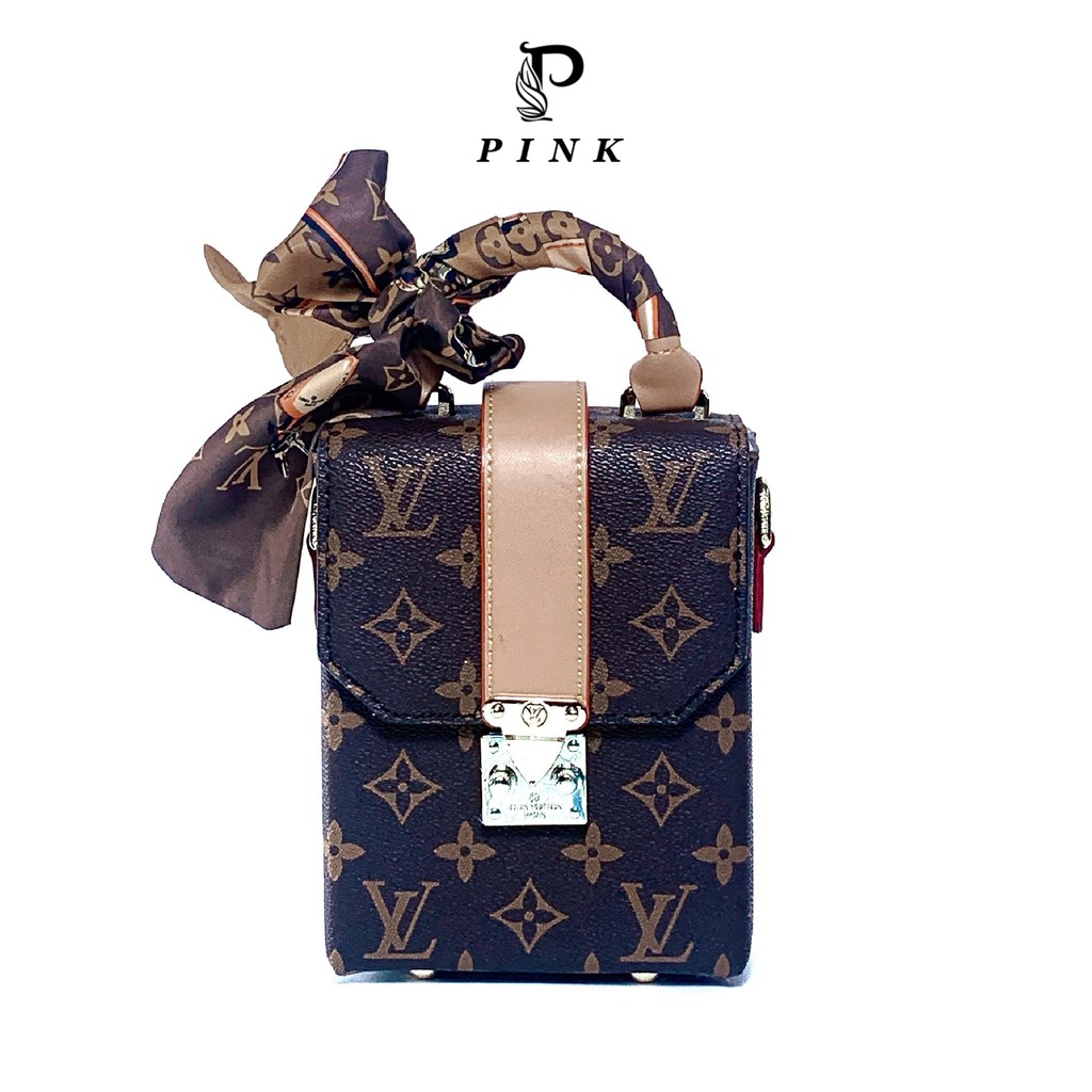 Túi xách nữ cao cấp hộp đựng điện thoại siêu xinh full box P17 - PINK SHOP