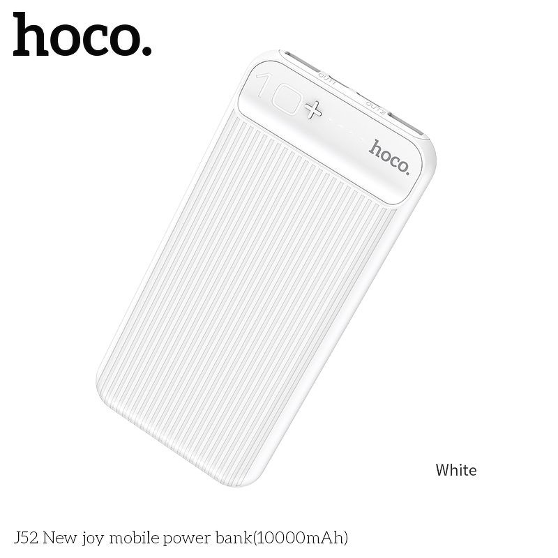 [Mã ELFLASH5 giảm 20K đơn 50K] Sạc Dự Phòng Hoco J52 10000mAh Chính Hãng Giá Rẻ